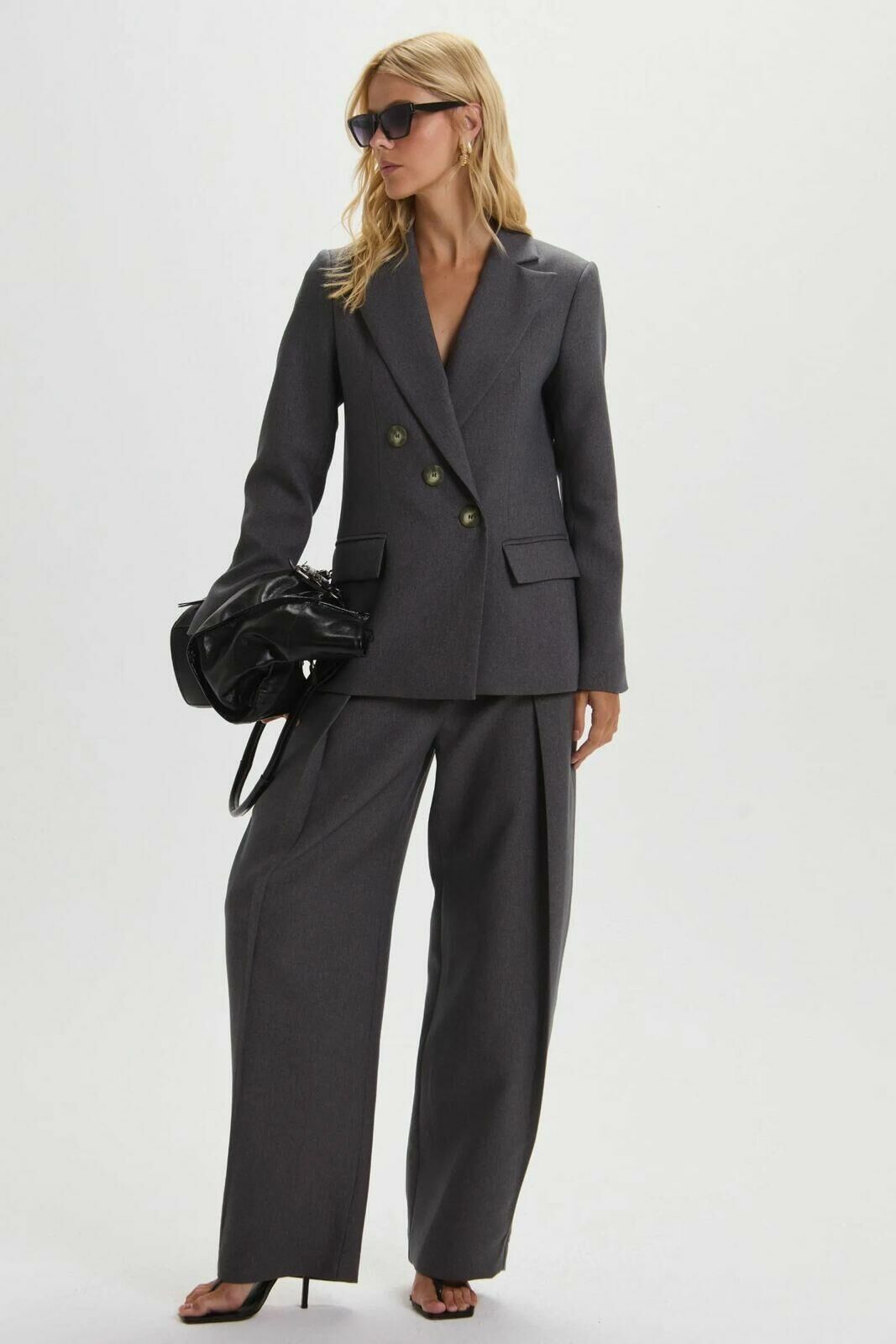 Imagem de Blazer Úrsula Cinza Rock Le Blog